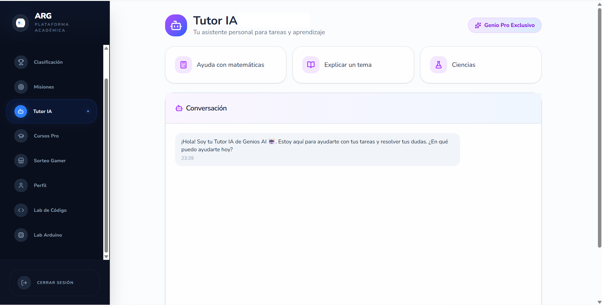 Asistente de IA y Chatbot