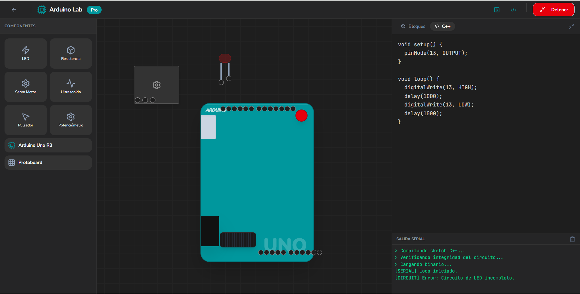 Editor y Simulador de Código